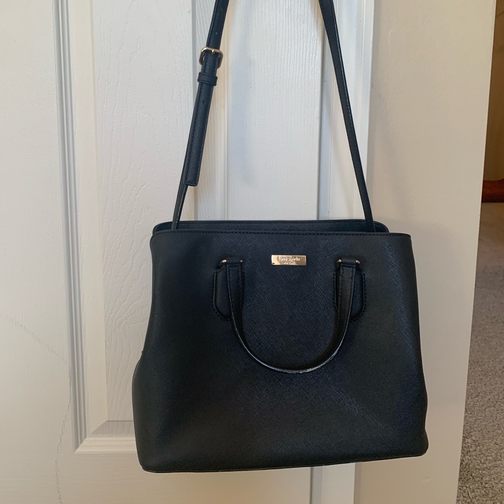 Kate Spade black Evangelie Laurel Way bag
